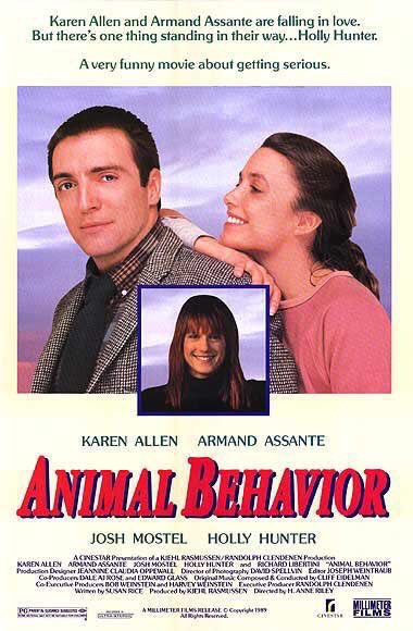 🎬MOVIE HISTORY: 34 years ago today, October 27, 1989, the movie ‘Animal Behavior’ opened in theaters!

#KarenAllen #ArmandAssante #JoshMostel #HollyHunter #RichardLibertini #JonShear #NanMartin #CrystalBuda #JennyBowen #KjehlRasmussen