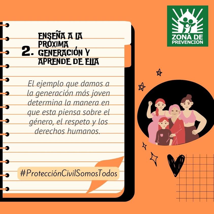 ZPrevencion's tweet photo. Al informar y educar a todos los miembros de la familia sobre los derechos de las niñas y las mujeres, podemos construir un futuro mejor para todas y todos.
#ProtecciónCivilSomosTodos #Únete https://t.co/lKW5gRjkTz