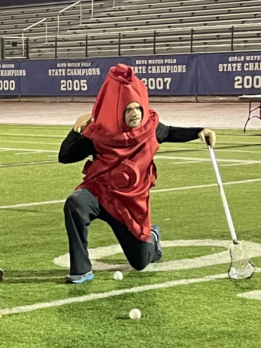 1029lax's tweet photo. Whoa! Is that Coach Miller? From a fruit to a veggie? Kudos to @KilbourneLax @TWboyslax @wcsdistrict @wkbmiller   He is kind of “hot”! @erdlitz3122 @wkbmiller https://t.co/leVTG4ksws