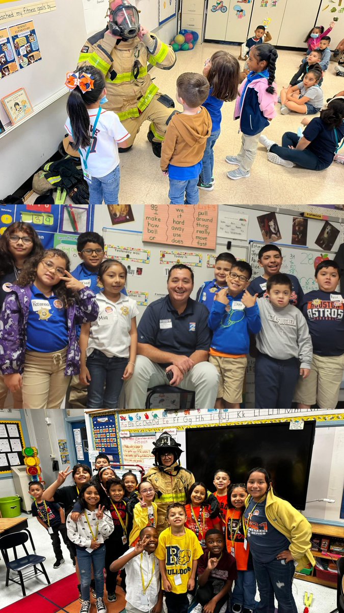 We had a successful Career Day at <a href="/BurnetES/">Burnet Elementary</a>!💙 The students enjoyed learning about all the different careers and the visitors left with a big smile! @HISDCentral <a href="/MrsSteen2017/">ANA MARIA STEEN</a> @rarroy1234