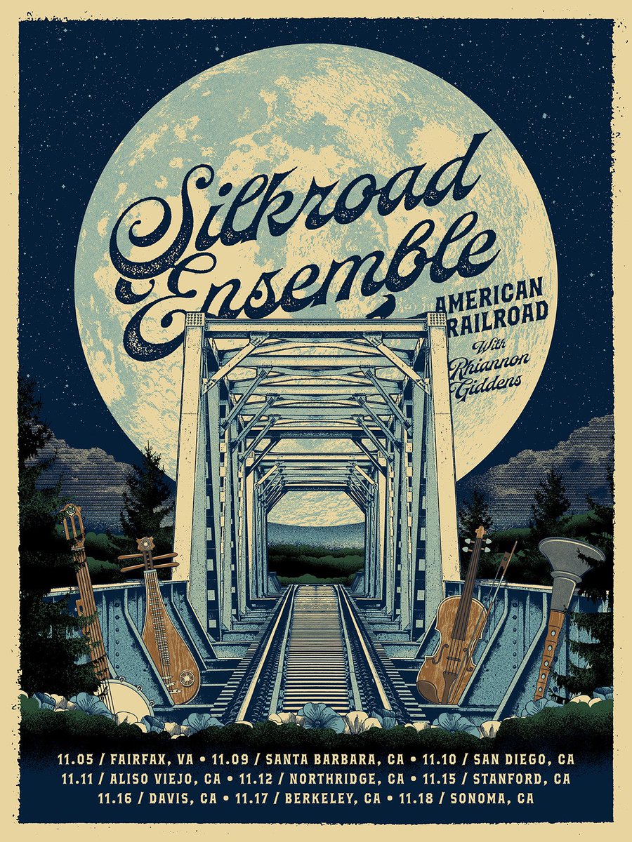 To post asap!

Have been spending the week at home in Ireland getting a little rest and gearing up for the next big thing- which is <a href="/silkroadproject/">SILKROAD</a>’s American Railroad debut this November!!! 

Excited for the big reveal....see you soon!

Poster by <a href="/zocastudio/">Jose Garcia</a>