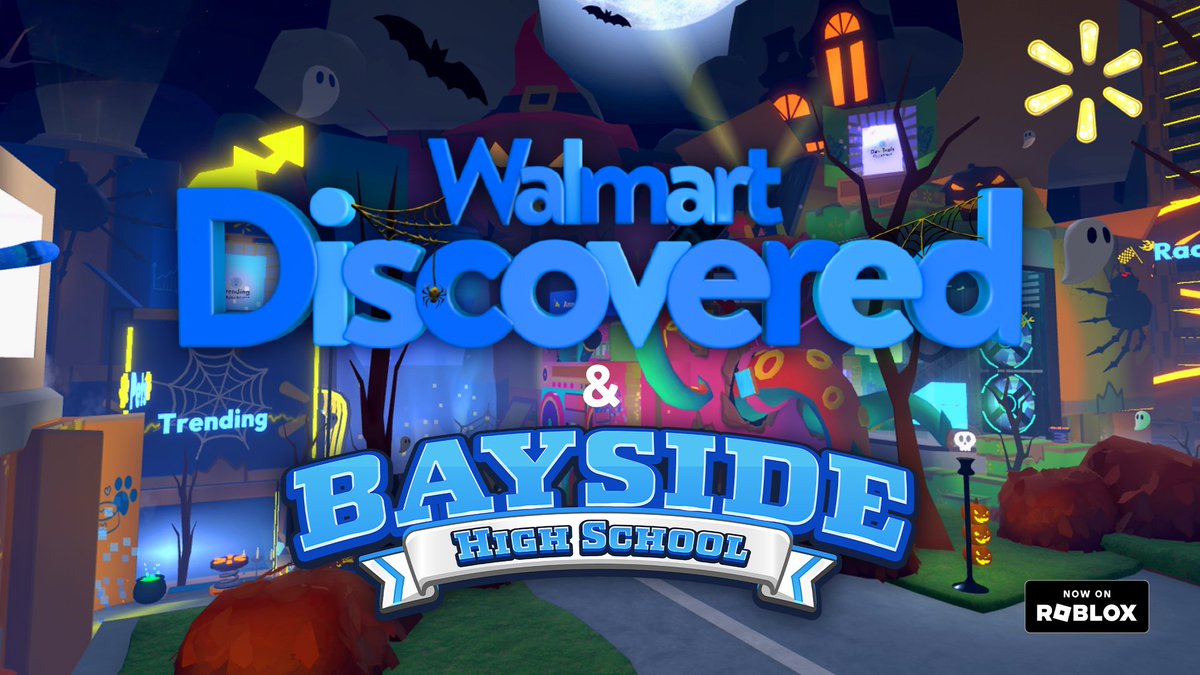 👻 CANDY CORN HUNT! 🎃 🎉 Bayside High School is now collaborating with Walmart Discovered's Halloween themed scavenger hunt! 🍬 It's up to you to find all 15 candy corns scattered around the map to then return to @Walmart's experience and claim a free limited UGC award! 🔗…