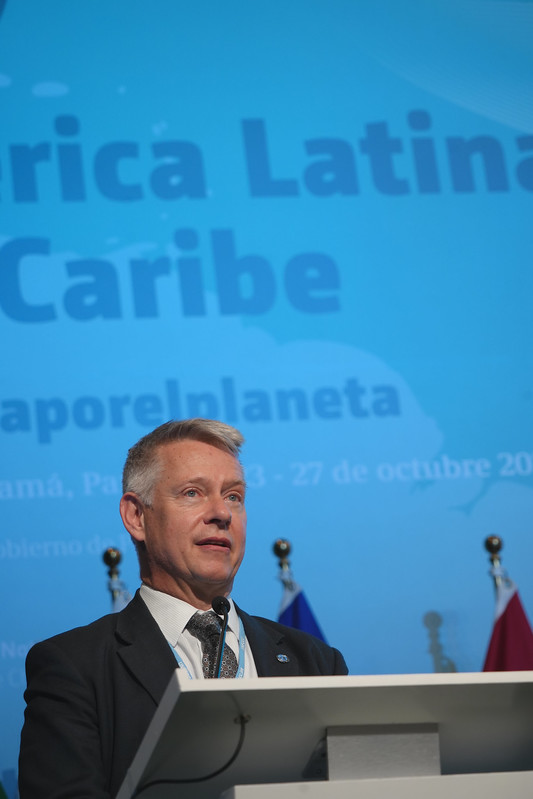 10bnSolutions's tweet photo. #ClimateWeekLAC ended today in Panama in a half-empty plenary. 

Many of the 3,000 registered participants had left the country earlier or had to connect virtually from their hotels, but the conference could be delivered in the best possible conditions.

📸https://t.co/OADm712g4K https://t.co/6SeqJwuQTc