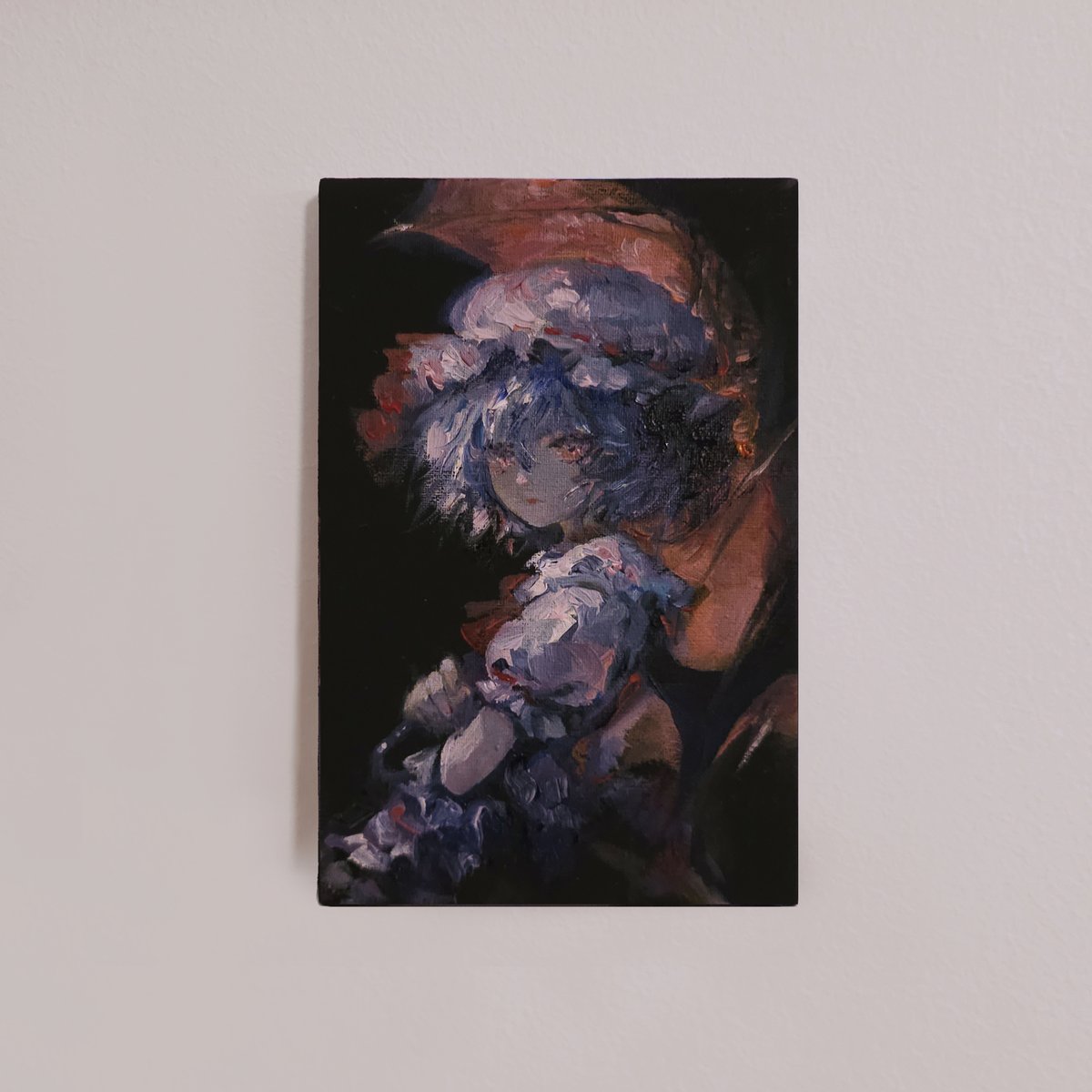 beruwk0's tweet photo. my Remilia etude for the last art drop https://t.co/x2LNLOzHdm