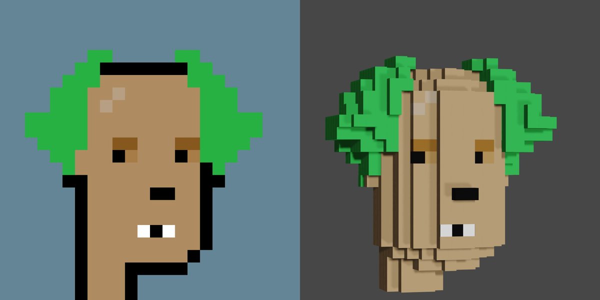 Happy to announce that <a href="/tonyherrera/">Non-FungibleTony (NFT)</a> has claimed his Actual 3D Punks!

One of the most well known punks, a veteran of the community, and an original 2017 punk claimer. Thank you for supporting this project 🤝🫂👾

Any <a href="/cryptopunksnfts/">CryptoPunks</a> owners want the 3D version of their punk 📩📩