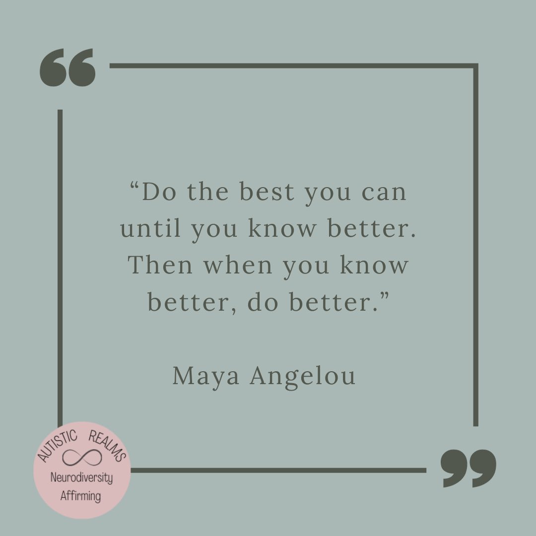 autisticrealms's tweet image. A relevant quote for #education &amp;amp; #MentalHealth services; we now have so much more research about the importance of embracing #neurodiversity &amp;amp; adopting trauma informed approaches to support young #autistic #neurodivergent people #FlipTheNarrative #MentalHealthMatters