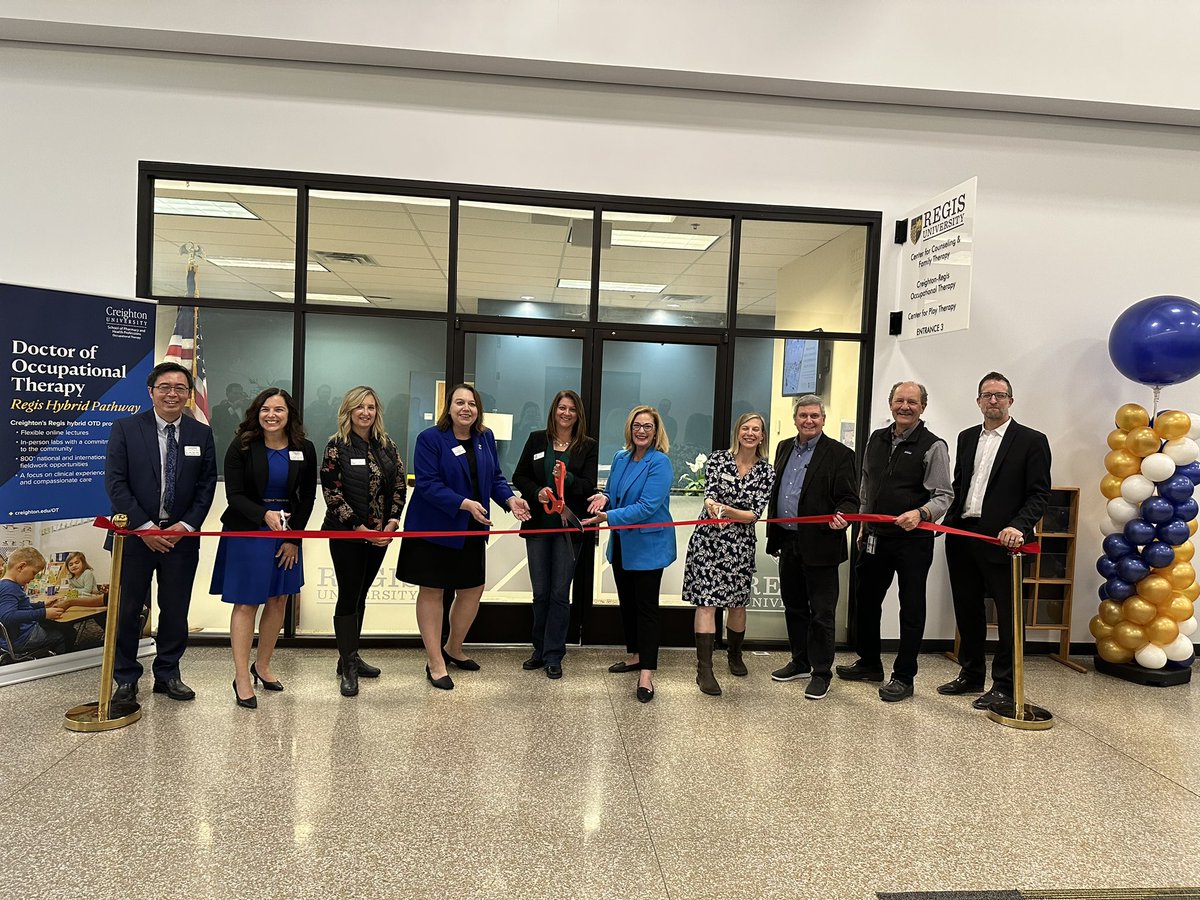 MayorJanKulmann's tweet photo. Congratulations to Regis University and Creighton University for expanding their partnership and their facility in #Thornton!

#ProudMayor
#reelectmayorjankulmann https://t.co/A0YLIYjdt7
