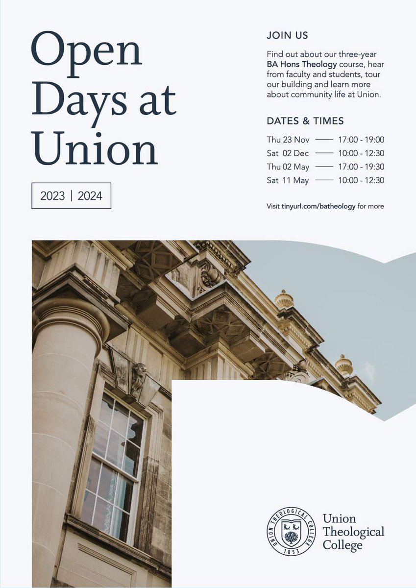 Union Theological College tweet media