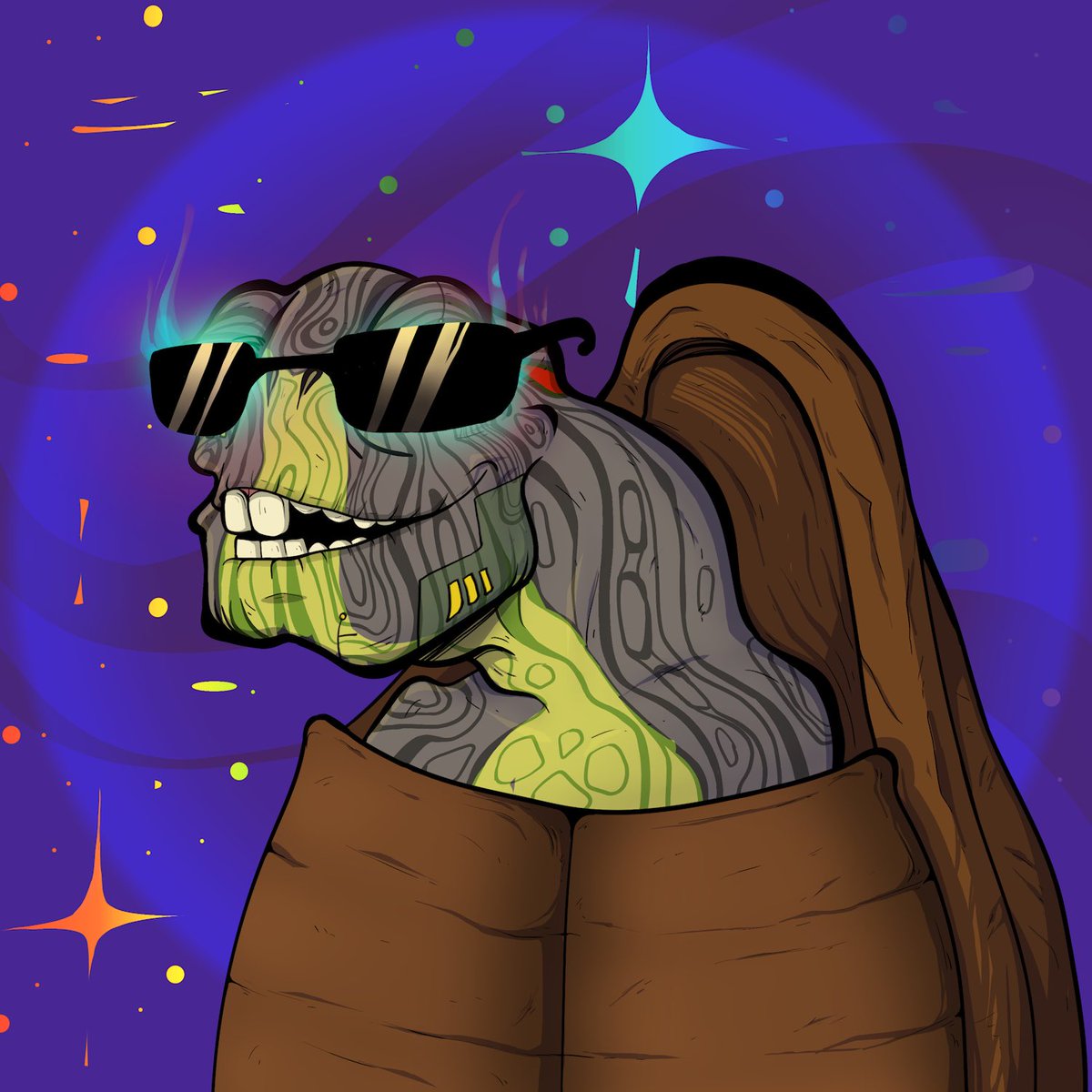 Vol3k01's tweet image. @StreetTurtlePC is REVEALED go check em out right away!!!  @ShellzOrb always with the highest quality art you can find on the space and they for sure did they thing with this collection 🐢🐢🐢🔥🔥🔥 #art #nft #STPC #shellzup #shellzorb