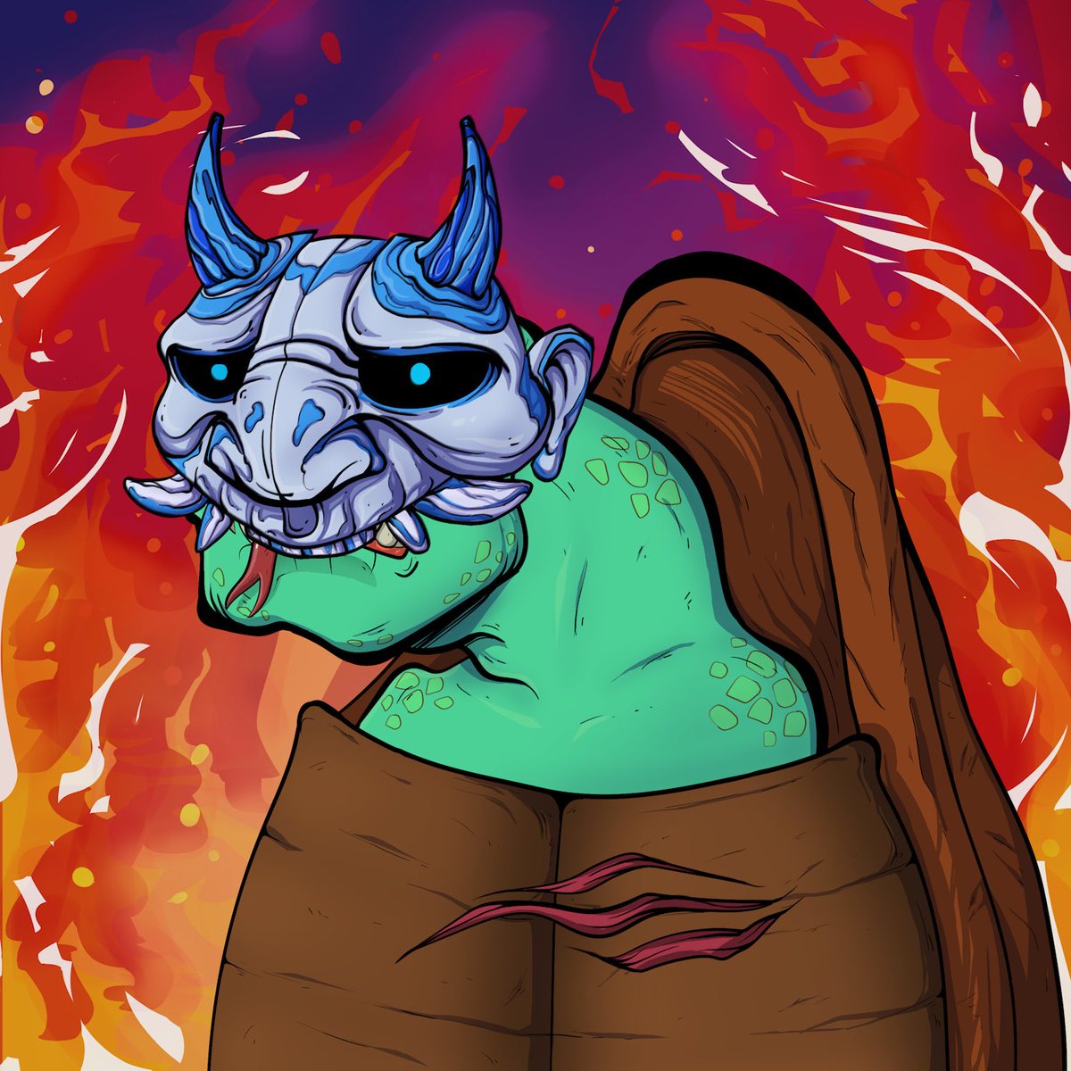 Vol3k01's tweet image. @StreetTurtlePC is REVEALED go check em out right away!!!  @ShellzOrb always with the highest quality art you can find on the space and they for sure did they thing with this collection 🐢🐢🐢🔥🔥🔥 #art #nft #STPC #shellzup #shellzorb