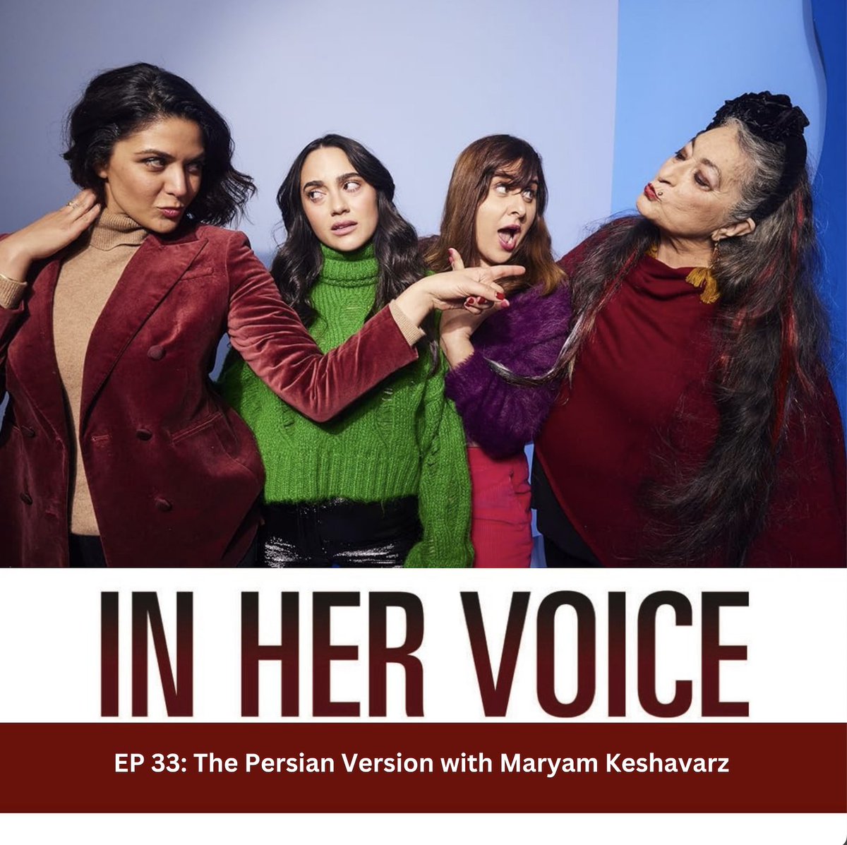 This week on In Her Voice Podcast, EP 33, we are thrilled to welcome @marakeshfilms, an Iranian-American filmmaker, as we discuss her latest film, THE PERSIAN VERSION. Listen to our full conversation: ow.ly/4mc250Q1L1S