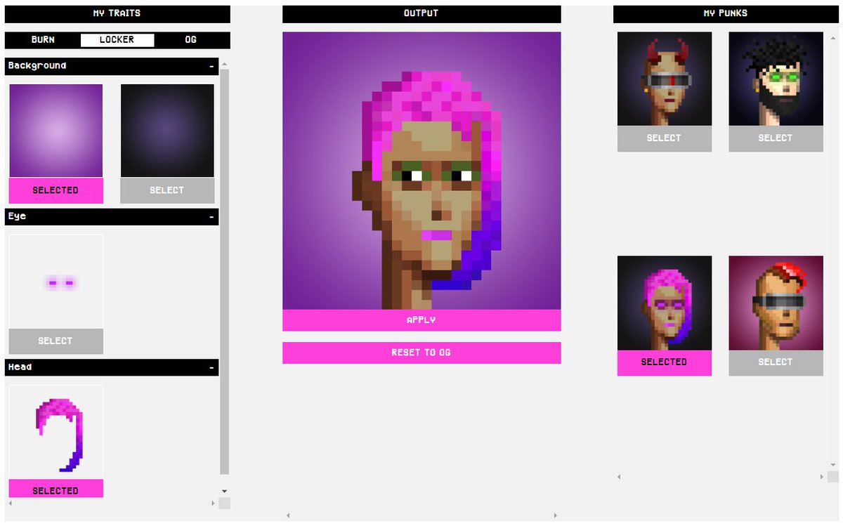 Benjaminmlps's tweet image. The studio locker 🔥@punks2023 

@unfungiblelabs has developed a system that gives holders the opportunity to create a unique token from a floor #punks2023 

They say #punks2023builtsdifferently, very simple.. 

It&apos;s just true.

Punk #3816 #pinkside