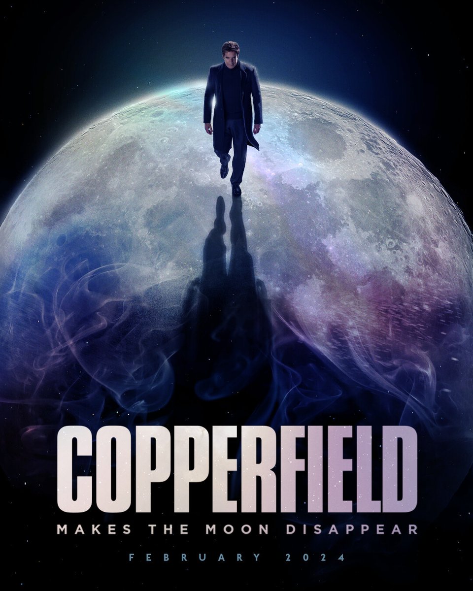 This February, after 30 years of work, I'll perform my biggest illusion ever. #CopperfieldMoon bit.ly/CopperfieldMoon