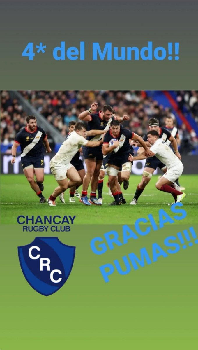 Gracias <a href="/lospumas/">Los Pumas</a> !!!