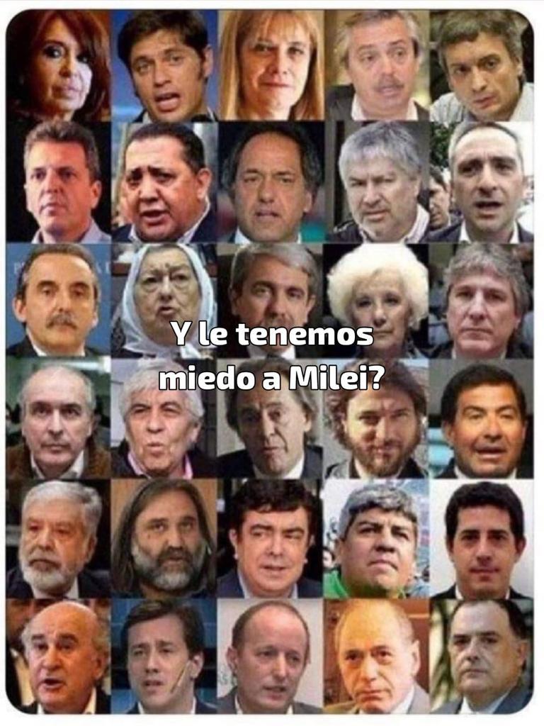 AcostashowJuan's tweet photo. Y le tienen miedo a Milei? https://t.co/KaB9y36clt