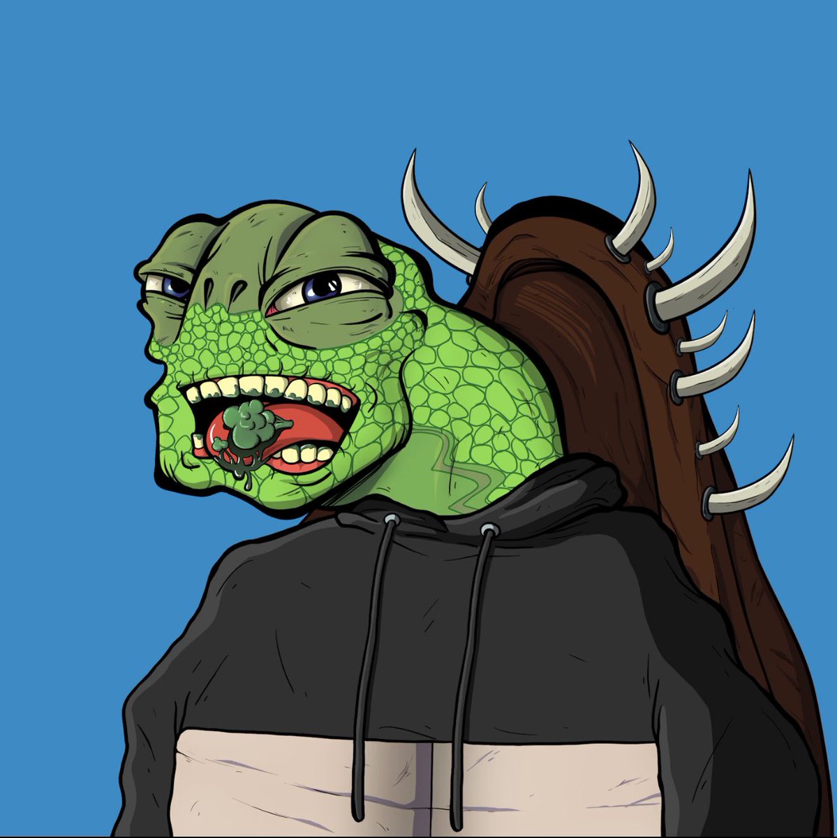 UndeadHacky's tweet image. LFG!! @StreetTurtlePC is finally revealing!! Here’s my first stpc revealed. #nft #stpc