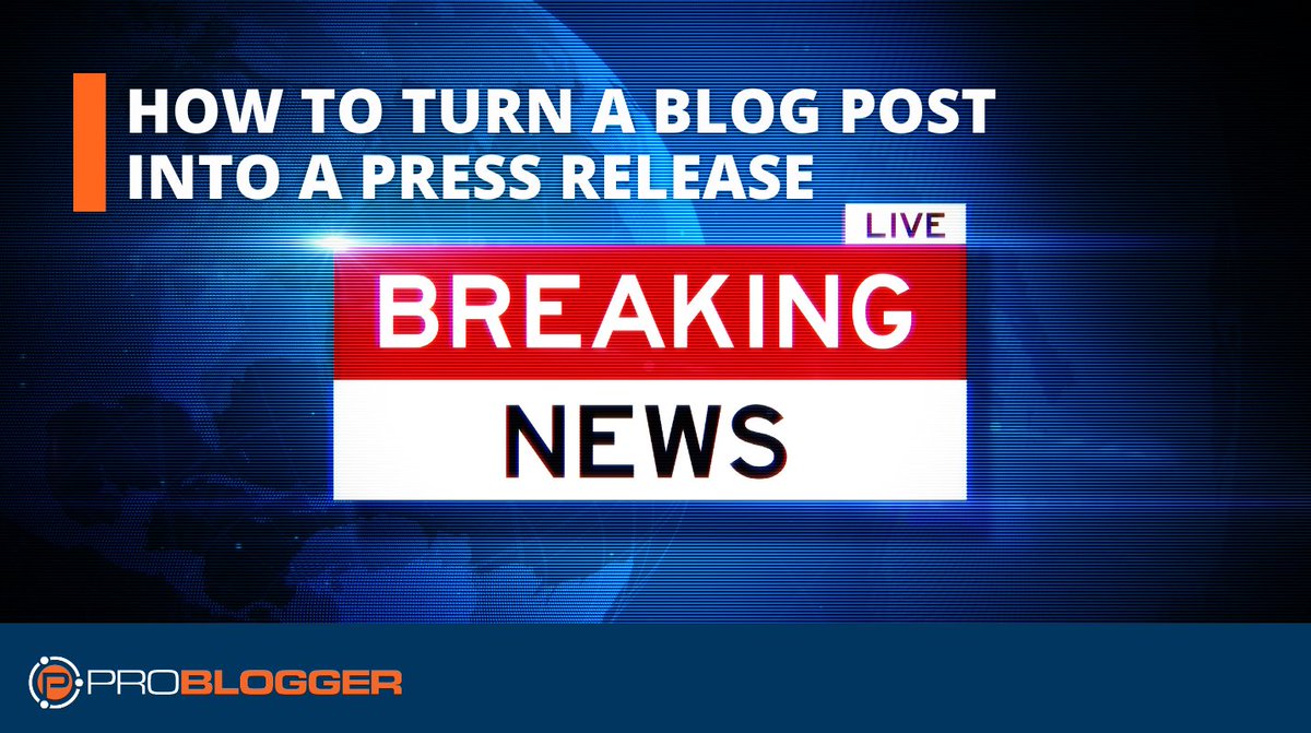 ValuedVoiceLV's tweet image. How to Turn a Blog Post into a Press Release dlvr.it/Sy2xLL #BlogPromotion @problogger
