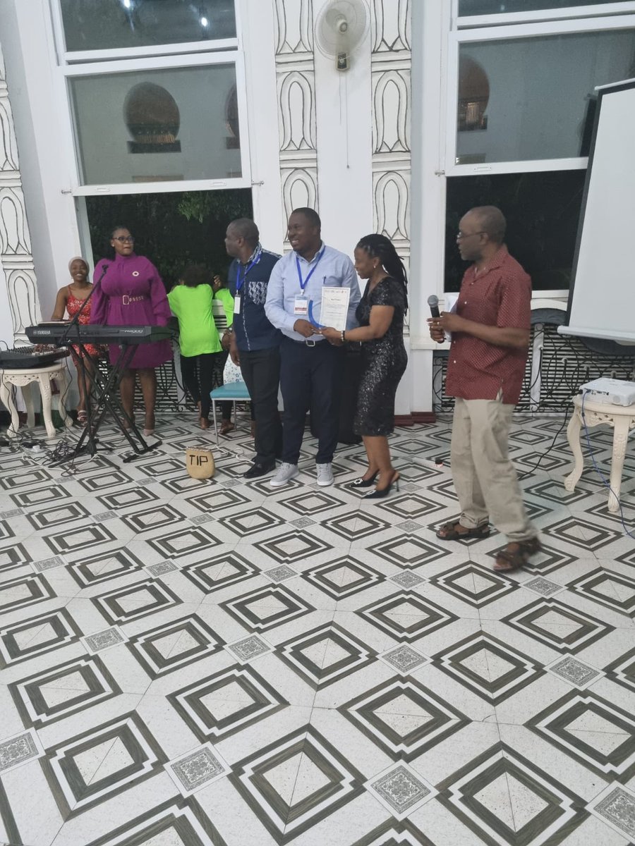 Maconfs's tweet photo. Well done, Noel Zimpita, for being awarded the outstanding oral presentation under the sub- theme on innovative approaches, practices, and technologies for  affordable water supply and sanitation services.  You have made us.#Waternet proud.@WorldVisionSAR @WorldVision https://t.co/TxQKZg9vBS