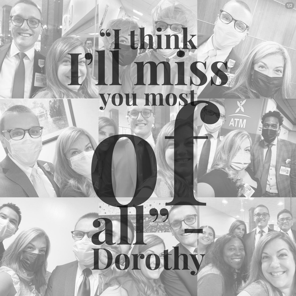 “I think I’ll miss you most of all” - Dorothy to the Scarecrow. You’ve challenged me, helped me think outside the box, and ask the deeper questions. Good luck on your next chapter! #bfawtobff #thatshowweroll #sweepingbfaws #legends #PST4Life <a href="/Stephen_nyp/">Stephen J. Nassani</a>