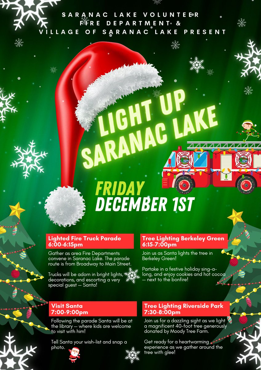 Saranac Lake VFD tweet media