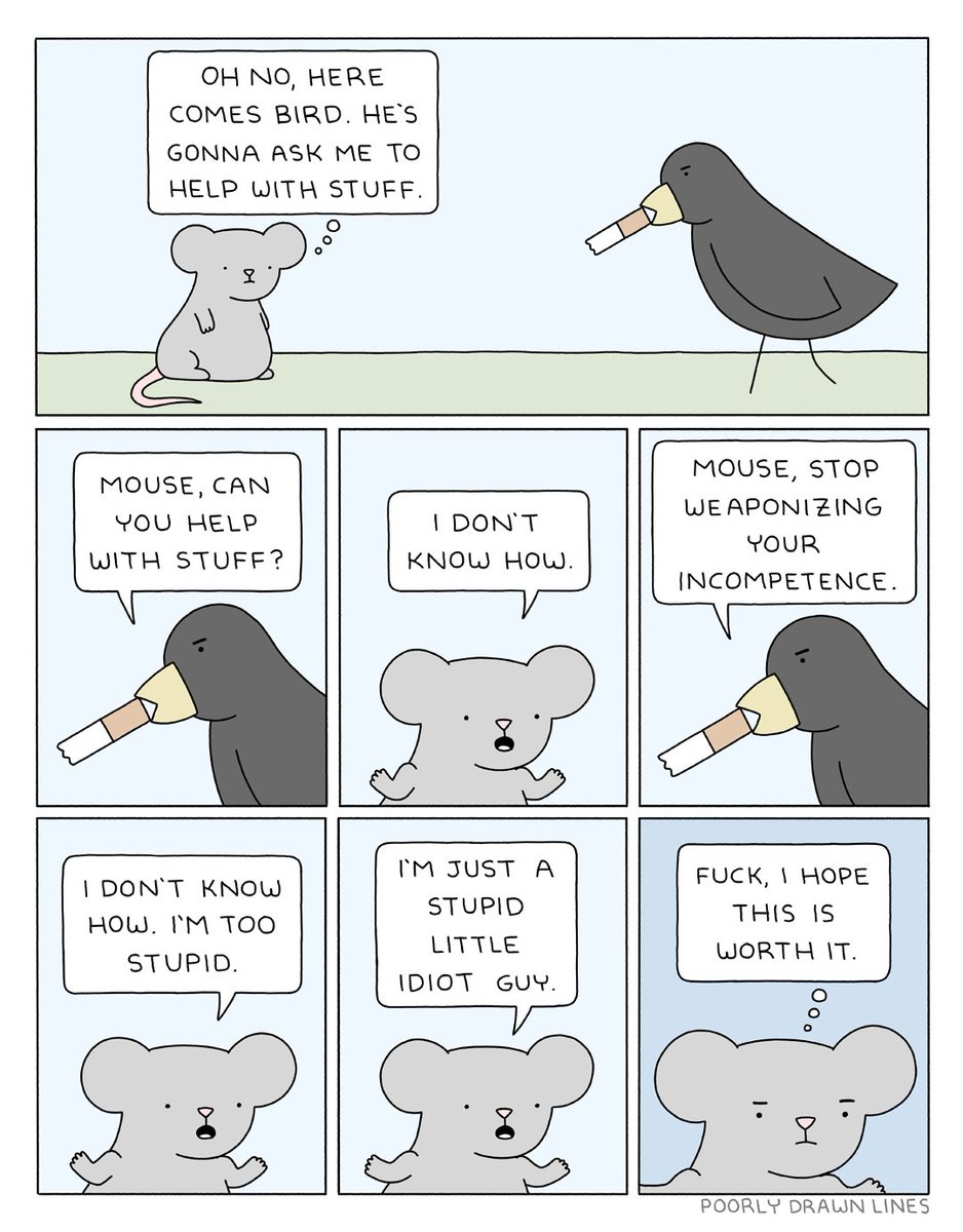 PDLComics's tweet image. help with stuff