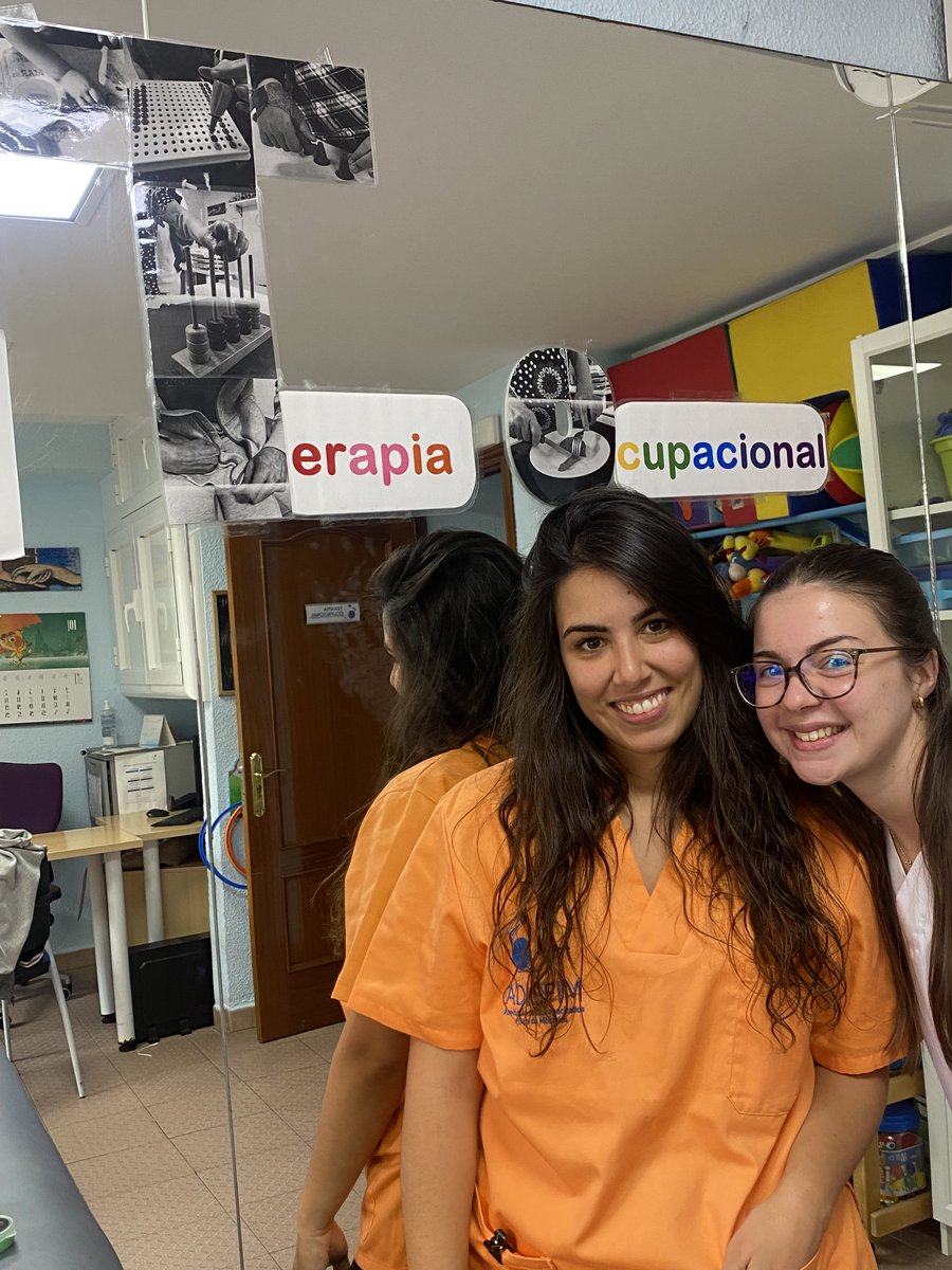 ADISFIM's tweet photo. Hoy 27 de octubre es el día de la Terapia Ocupacional, y queremos agradecer a nuestras profesionales su labor.

🤩😘🤩 https://t.co/qDaxnTKm47