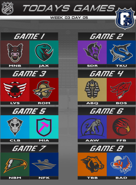 GOHLS 🏒 (EANHL Sim League) tweet media