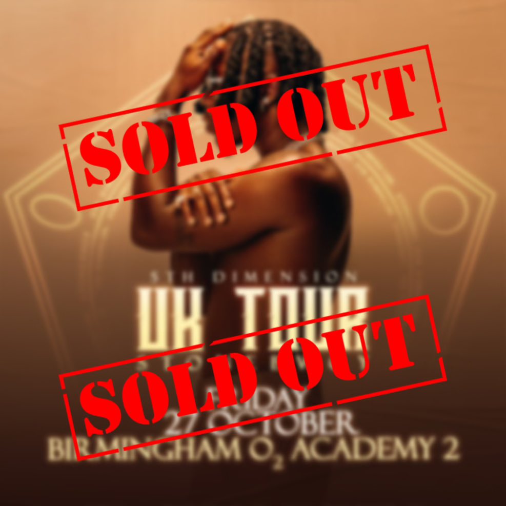 stonebwoy's tweet image. Birmingham I’m on in a-bit! ❤️‍🔥#5DUKTour 

livenation.co.uk/artist-stonebw…