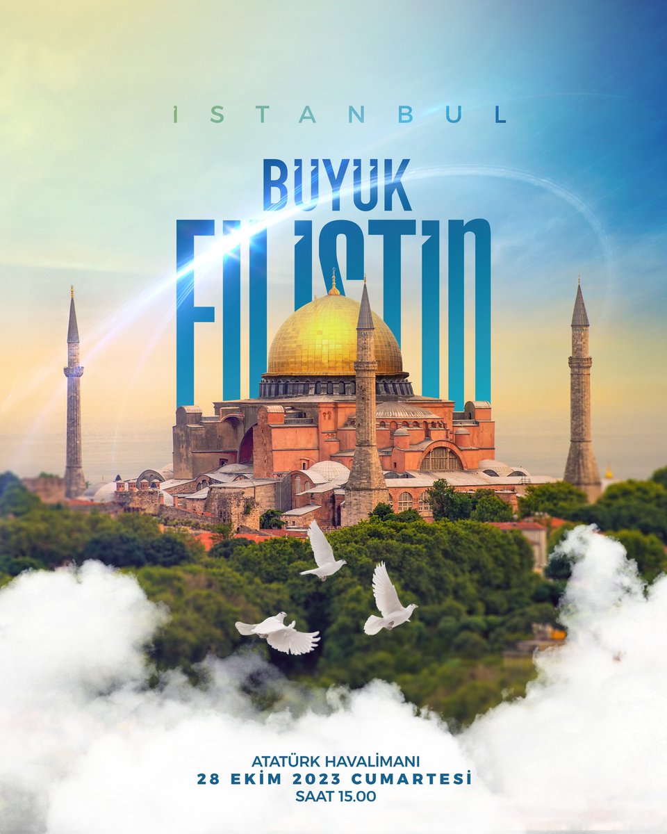 #BüyükFilistinMitingi