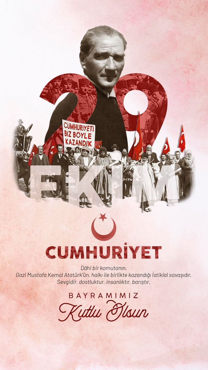 #29OctoberRepublicDay #Ataturk #Turkey #100thAnniversary