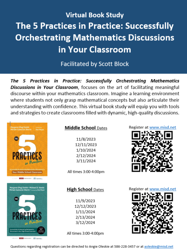 MISD Math (@misdmath) on Twitter photo Macomb secondary math teachers: this book study is for you... Contact <a href="/scottblock_/">Scott Block</a> for more details Macomb secondary math teachers: this book study is for you... Contact <a href="/scottblock_/">Scott Block</a> for more details
