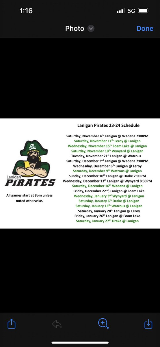 LaniganPirates's tweet photo. The 2023/2024 campaign is right around the corner! Home opener Saturday November 11. #onegoal #packtheShip https://t.co/atCwhXjHCX