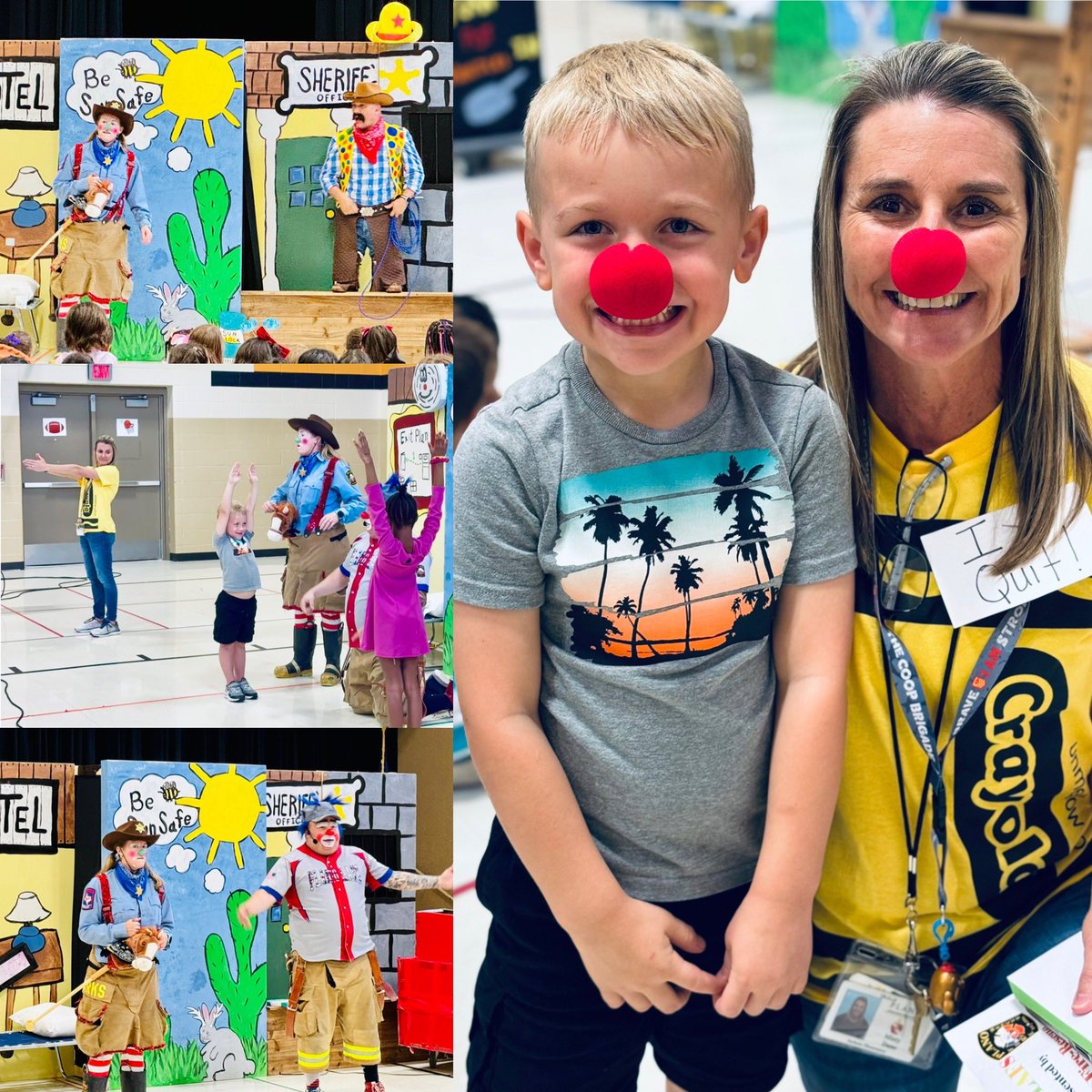 Kinder and 1st grade students had special visitors from Plano LAFS! Mrs. Dane and some first grade friends were asked to volunteer with the program! #LevelUpPlanoISD