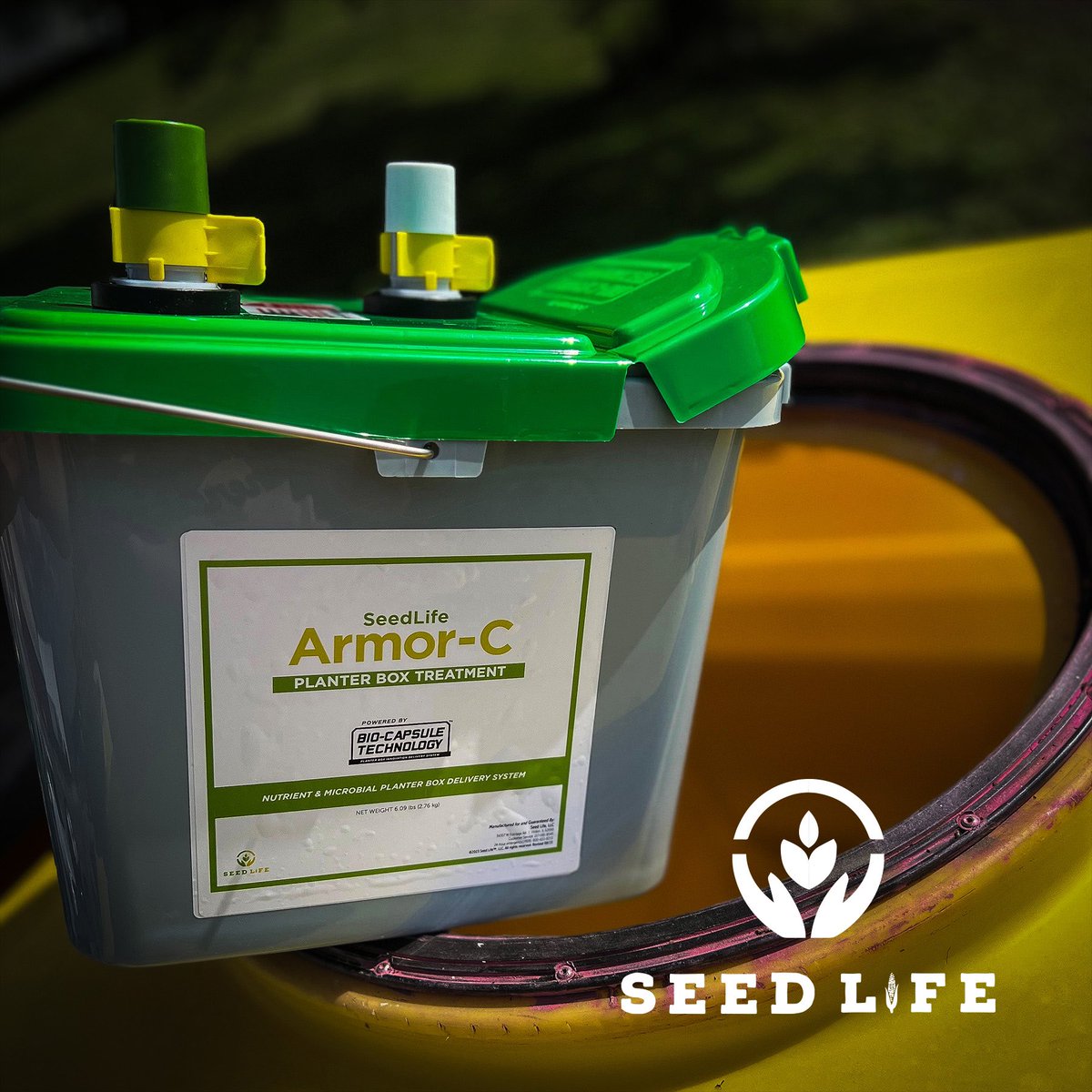 We know how to press the competition’s buttons…and now you can too!! We’ve partnered with <a href="/MeristemAg/">Meristem Crop Performance</a> to bring you the industry’s best seed talc, graphite and biological combination in the business!!
#seedlifearmorc #cornovertreatment