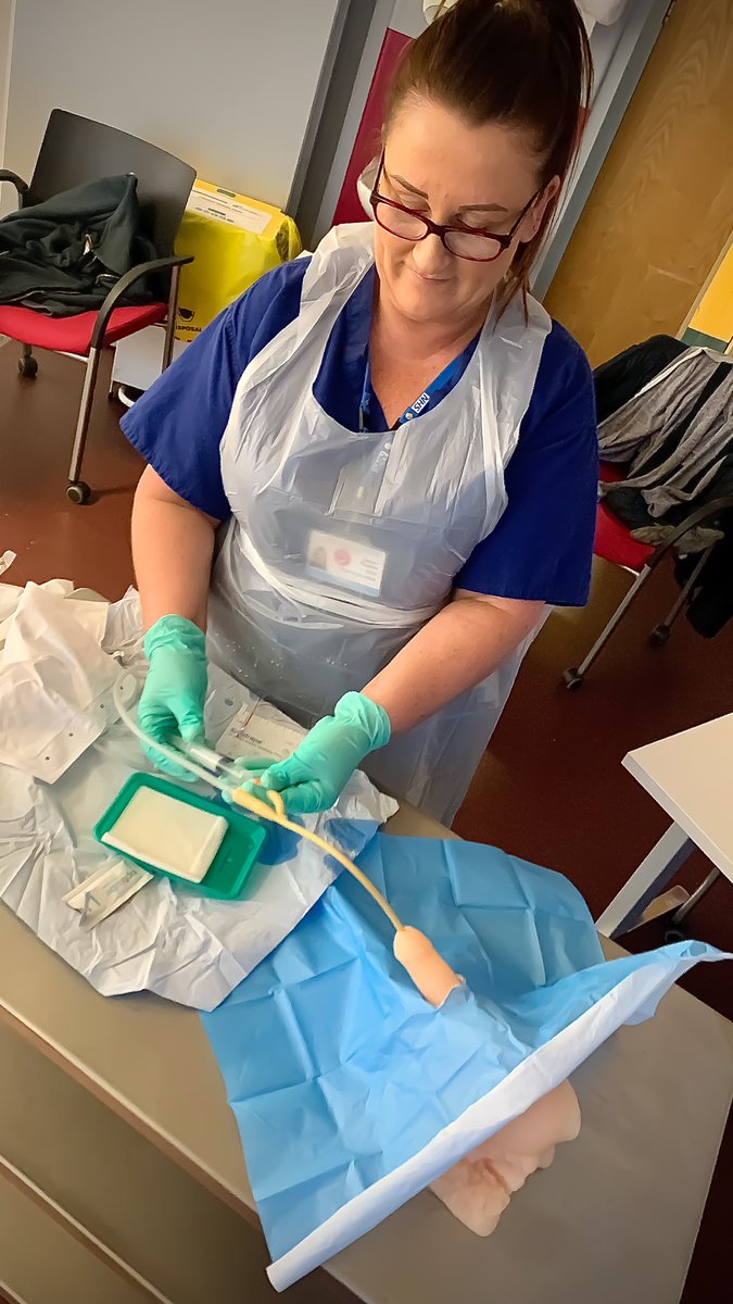 DigitalLead4813's tweet photo. First Urethral Catheterisation (Male & Female) Simulation Practice was in full swing on Thursday. These sessions help learners value the importance of simulation practice to support them becoming a registered healthcare professional. #SupportingTheTransition #SafeLearningSpace https://t.co/PylPRnk1rW