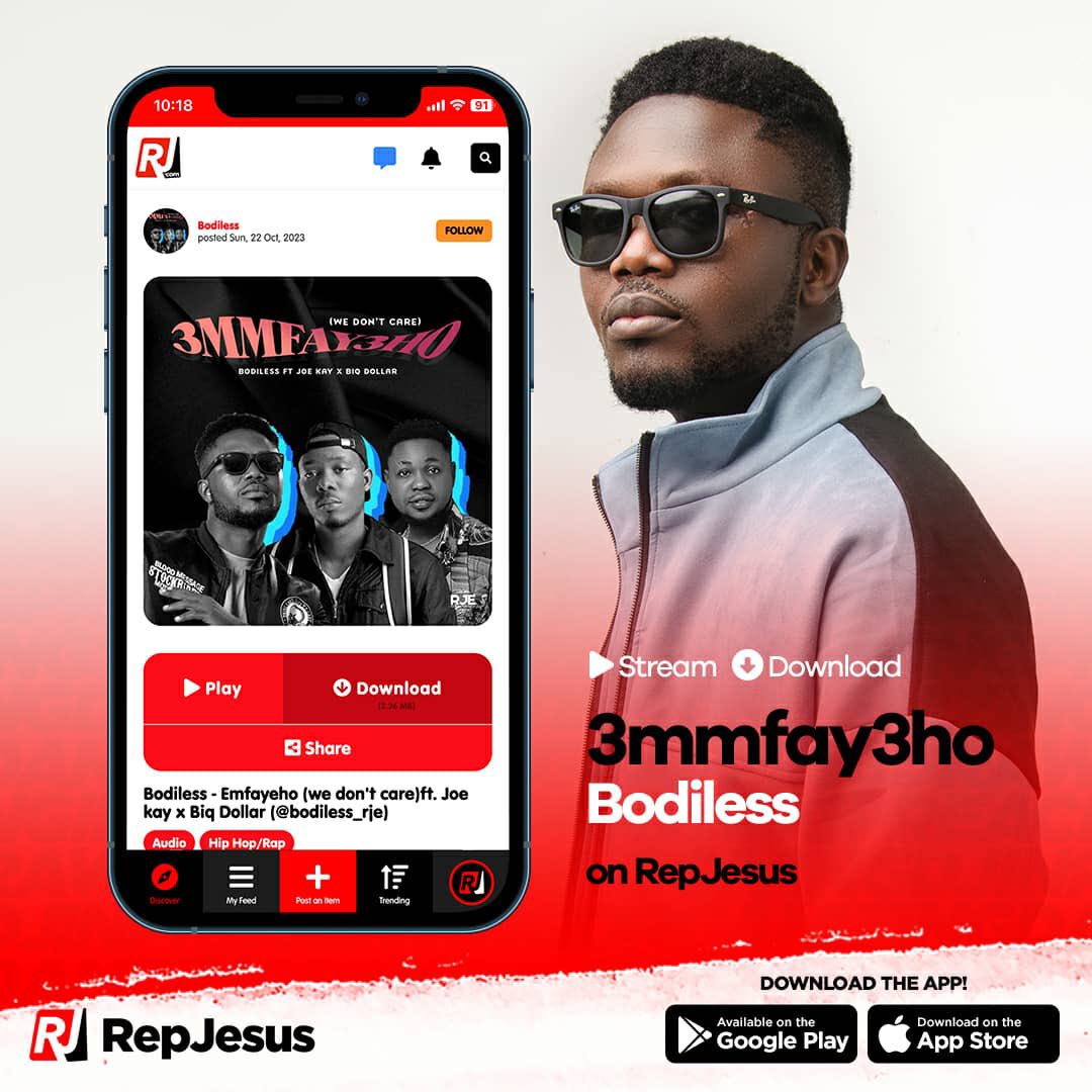 Stream new song “3mmfay3ho” (we don’t care) by @bodiless_rje on <a href="/RepJesusApp/">RepJesus.com | A Christian Media Hub</a> ; repjesus.com/browse/audio/1…

#blogger