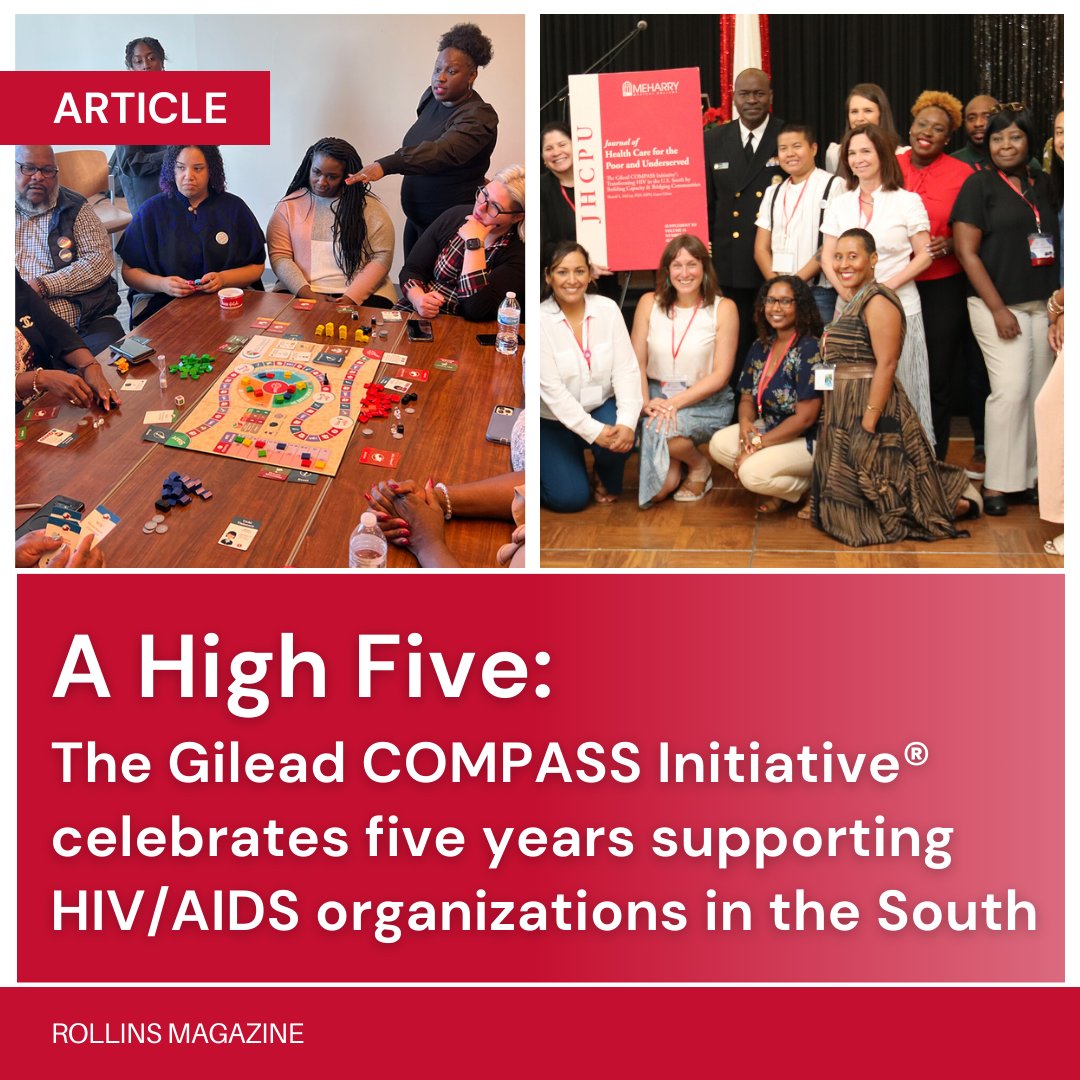 BeOurCOMPASS's tweet photo. Celebrating 5 years of the @gileadsciences COMPASS Initiativeยฎ! Join us as we reflect on this journey with @EmoryRollins COMPASS CC & our community partners at #CAARAC, @EaglePassSAFE, and @_NormalAnomaly.
Learn more: https://t.co/ciYob51av2
#BeOurCOMPASS #EndHIV #HIV https://t.co/hAI7X3u1Ro