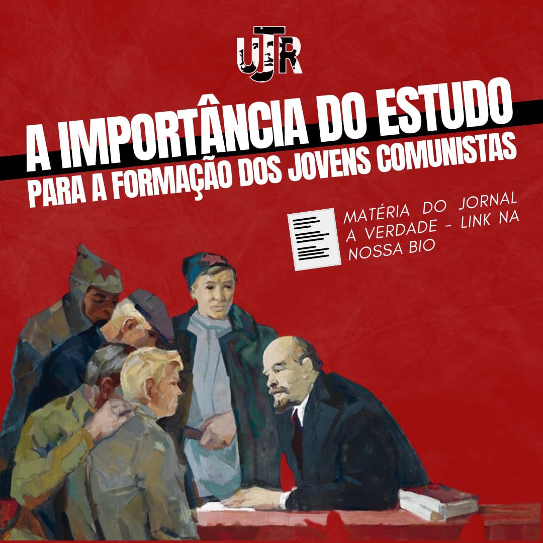 <a href="/jornalaverdade_/">Jornal A Verdade</a> | "O camarada Stálin dizia que "a teoria deixa de ter objetivo quando não se vincula à prática revolucionária, exatamente do mesmo modo que a prática se torna cega se não ilumina o caminho com a teoria revolucionária'. Separar a teoria da prática leva ao
+