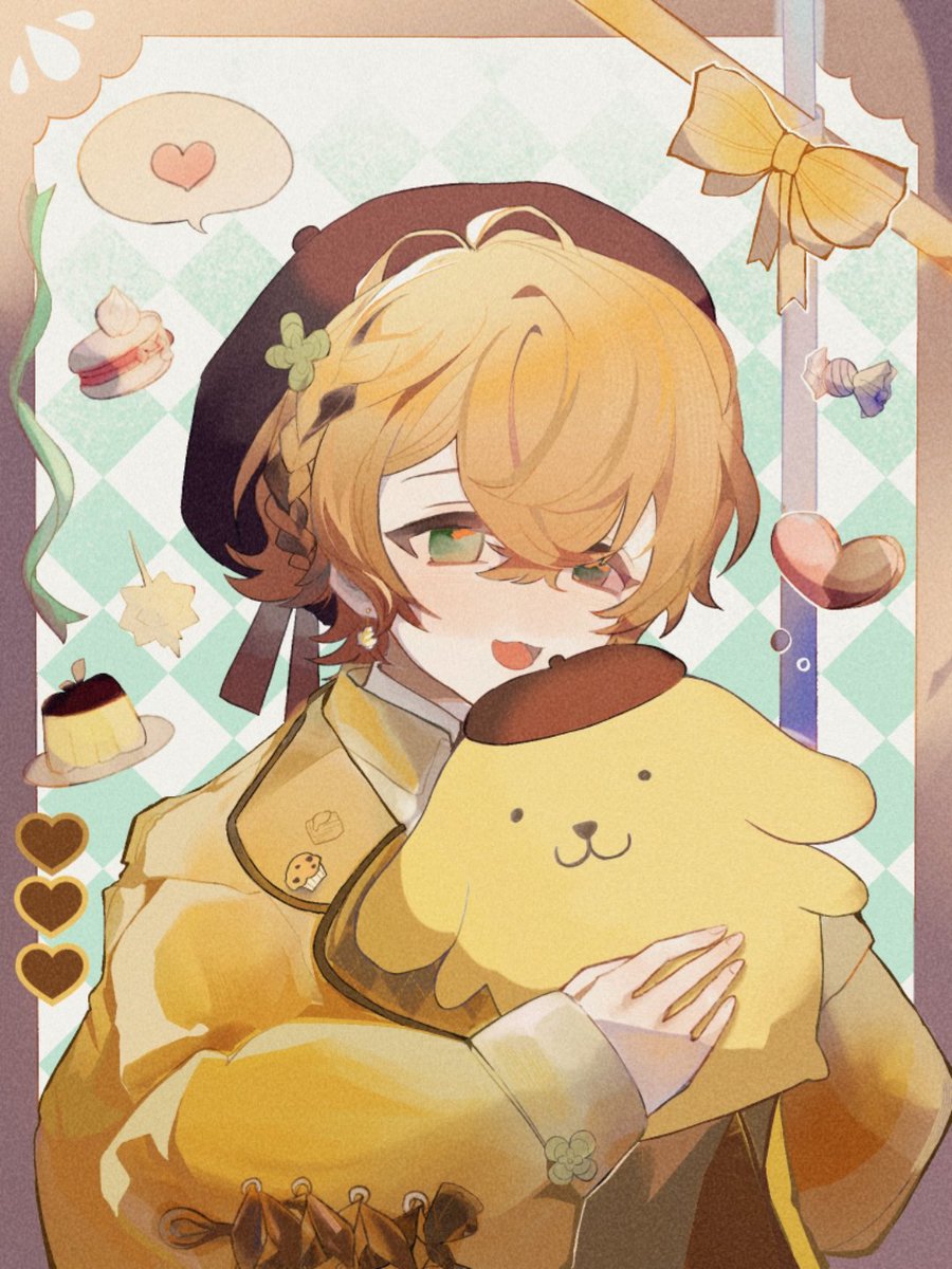 Ninningw's tweet photo. 🍮💛🤎
#フラガリアメモリーズ #PURUTH #プルース https://t.co/q4pBzza2DH