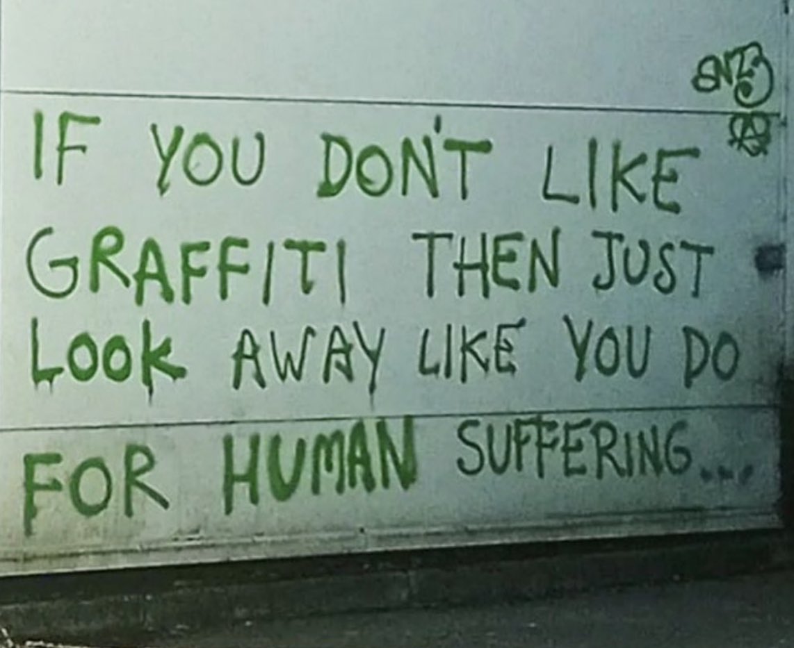 Don’t look away from what’s happening. So many people will lie to your face and tell you that your eyes don’t see what they plainly do.