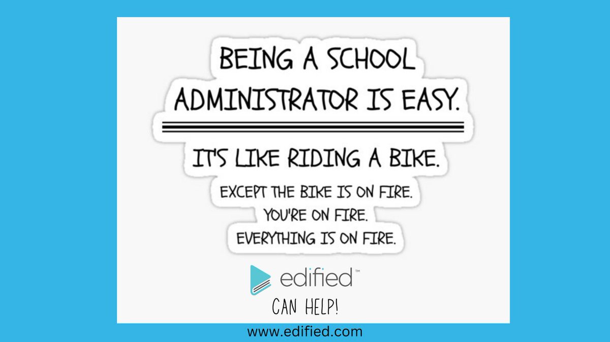 get_edified's tweet photo. ATTENTION SCHOOL ADMINISRATORS!  We've got your back here at Edified particularly when it comes to Edtech professional Development.  Learn more at https://t.co/qXAZr4AsK6

#administrators #Edtech #teachertwitter #teachersofIG #ISTE #K12 #instructionaltechnology #viral https://t.co/5UhoJ4jHSv