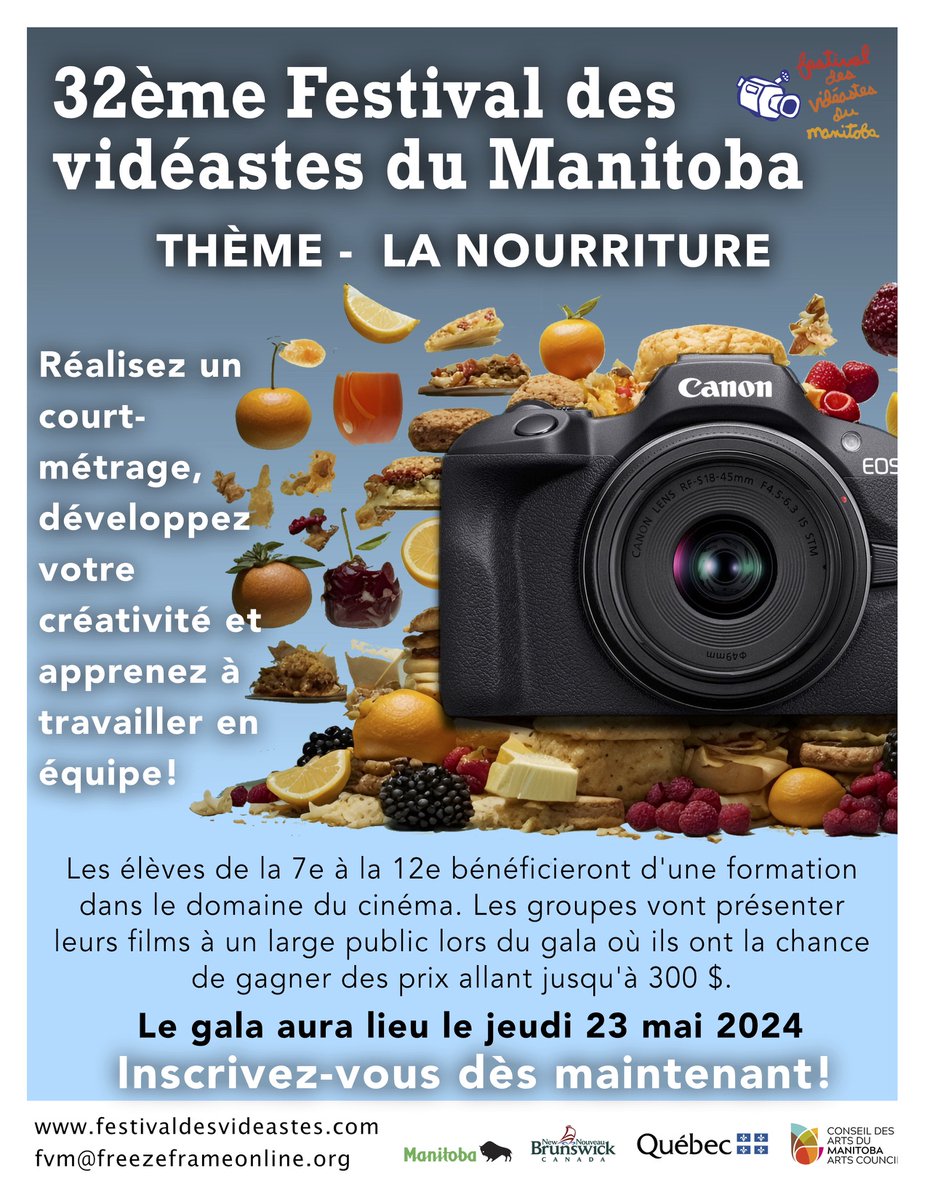 Le Festival des Vidéastes du Manitoba tweet media