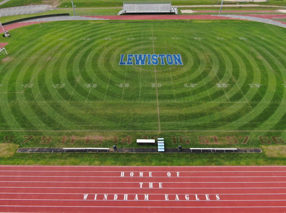 The Lewiston community is seeing both local and nationwide support after tragic mass shootings that left 18 people dead and 13 injured. 

Windham High School is showing its support by repainting its football field. (📷: Windham Police Department)

STORY: tinyurl.com/bdzjdmnv