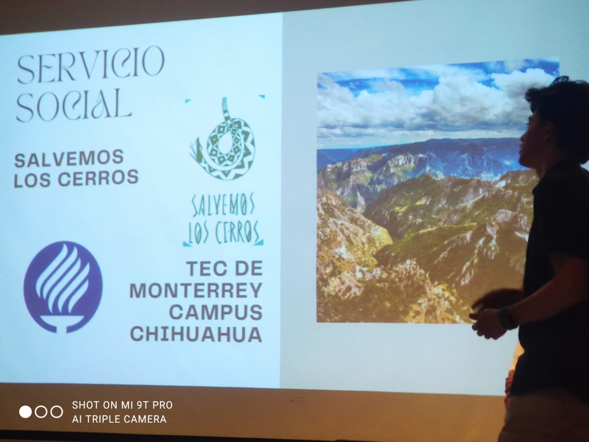 Arewakawi's tweet photo. Agradecemos al @TecdeMonterrey por  abrir la oportunidad de que las/los alumnes hagan servicio social y educación ambiental con nosotras en Chihuahua 🎉🏔️ #SalvemosLosCerros https://t.co/SLjH6ZRE2f