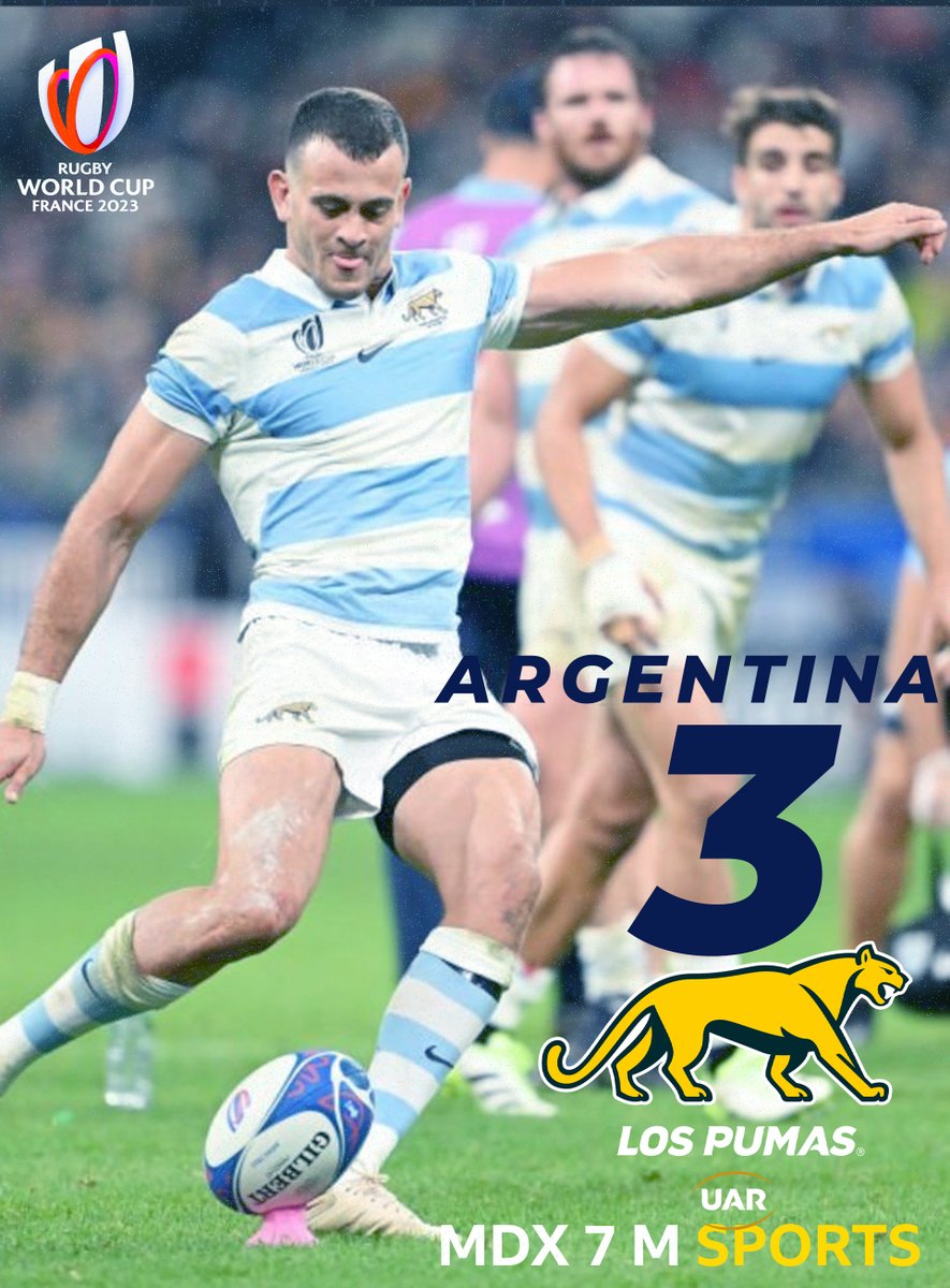 23 Min | Discount Argentina!  🎯 Emiliano Boffelli

ENG🏴󠁧󠁢󠁥󠁮󠁧󠁿 13-3  ARG🇦🇷

#MDX7MSportsRugby | #RWC2023 | #ARGvENG | #ARGvsENG | #WearTheRose | #SomosLosPumas  | #SomosLosPumas | #MásPumasQueNunca