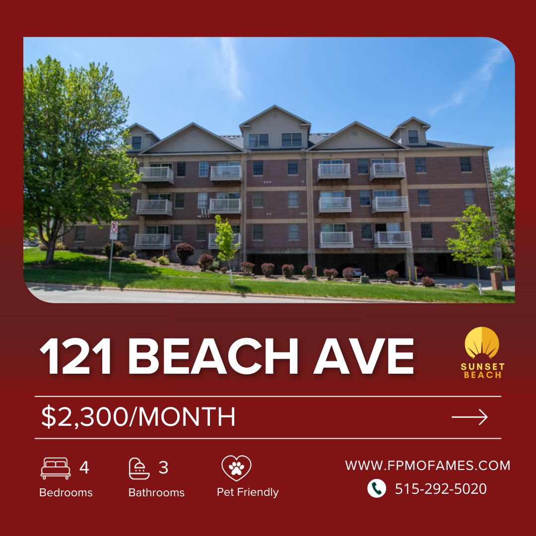 fpmofames's tweet photo. Check out this 4BR/3Ba luxury apartment within walking distance to ISU in addition to Hilton  and Jack Trice to catch the next Cyclone victory. In-unit washers/dryer, assigned parking and 1 Gig internet all included!

Details👉 https://t.co/W8Vbsb3Z9V https://t.co/KoCJKpV4yK