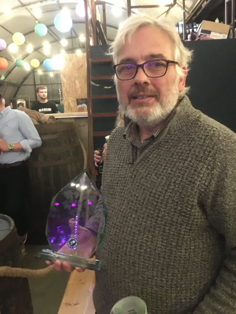 Lots of love for our Hukins Ernest Green Hop this evening at <a href="/OldDairyBrewery/">Old Dairy taproom</a> 
It was judged ‘beer of the festival’ by our industry peers! 

We’re all over the moon - thank you 🍻💚