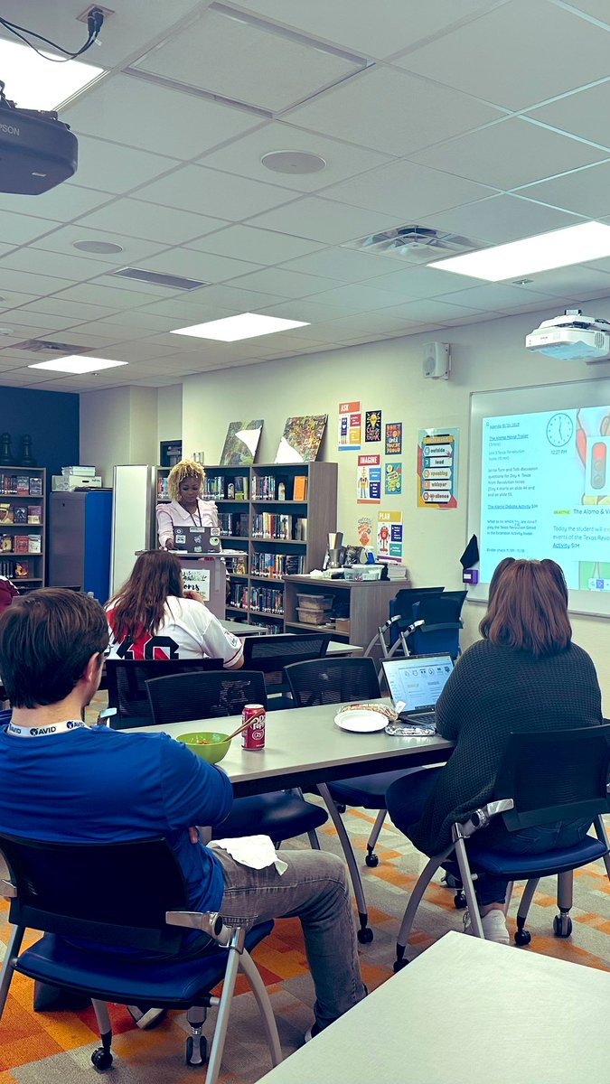 CoachNikki__'s tweet photo. Thank you, Principal @KimberlyKindred, and all the staff members at @rwestjh who helped me prepare for this great opportunity to present my first lunch &amp; learn presentation today. Big shoutout to all the teachers who spent their lunch with me!!! #westisbest #risdbelieves https://t.co/i8Z7RvGC5J
