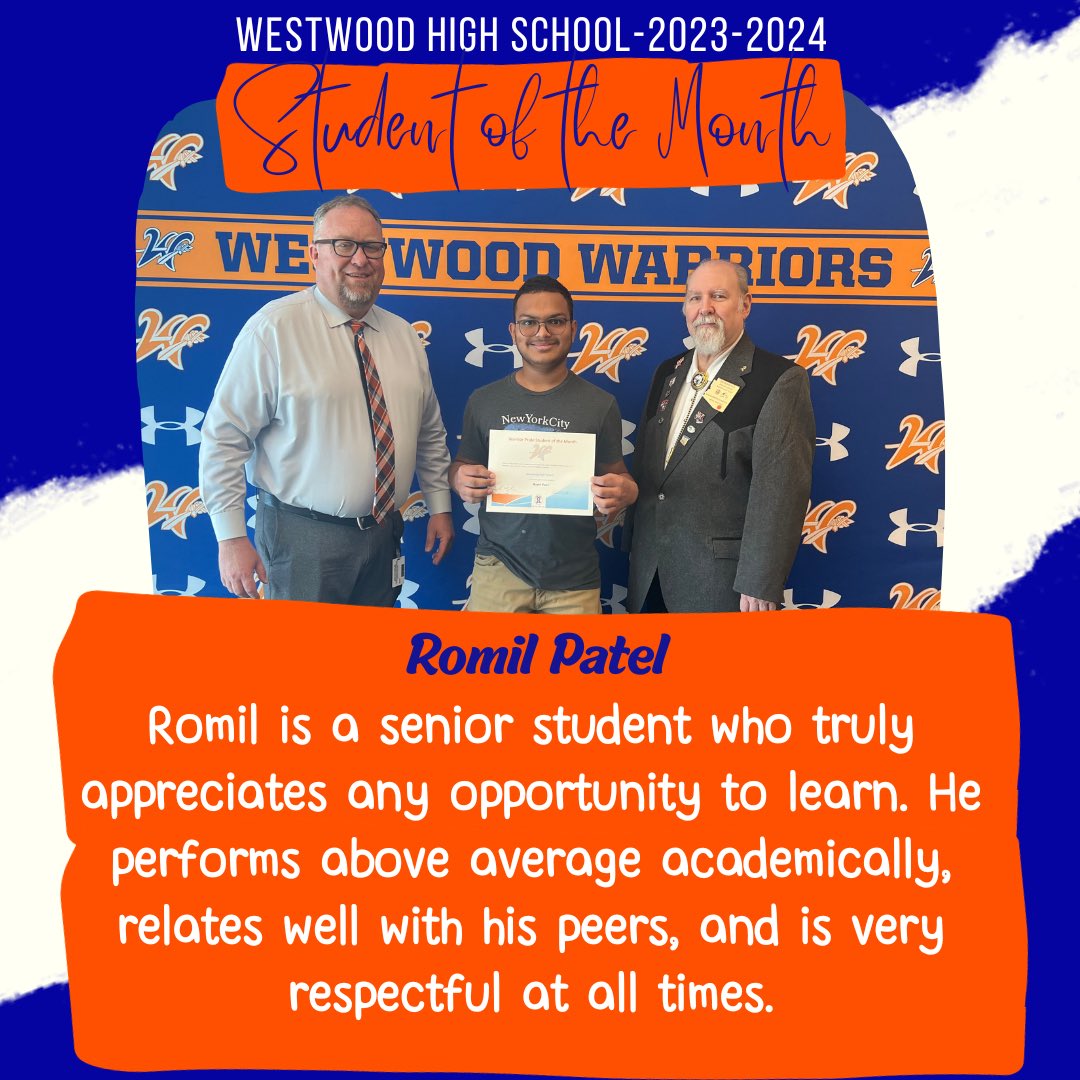 Westwood High School tweet media