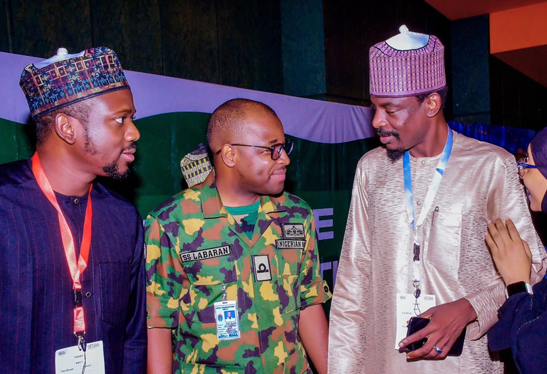 Bashir Ahmad, OON (@bashirahmaad) on Twitter photo With Director-General of <a href="/NITDANigeria/">NITDA Nigeria</a>, Mallam <a href="/KashifuInuwa/">Kashifu Inuwa Abdullahi</a> and other participants at the 2023 Digital Nigeria Conference and Exhibition at the International Conference Centre, Abuja. With Director-General of <a href="/NITDANigeria/">NITDA Nigeria</a>, Mallam <a href="/KashifuInuwa/">Kashifu Inuwa Abdullahi</a> and other participants at the 2023 Digital Nigeria Conference and Exhibition at the International Conference Centre, Abuja.